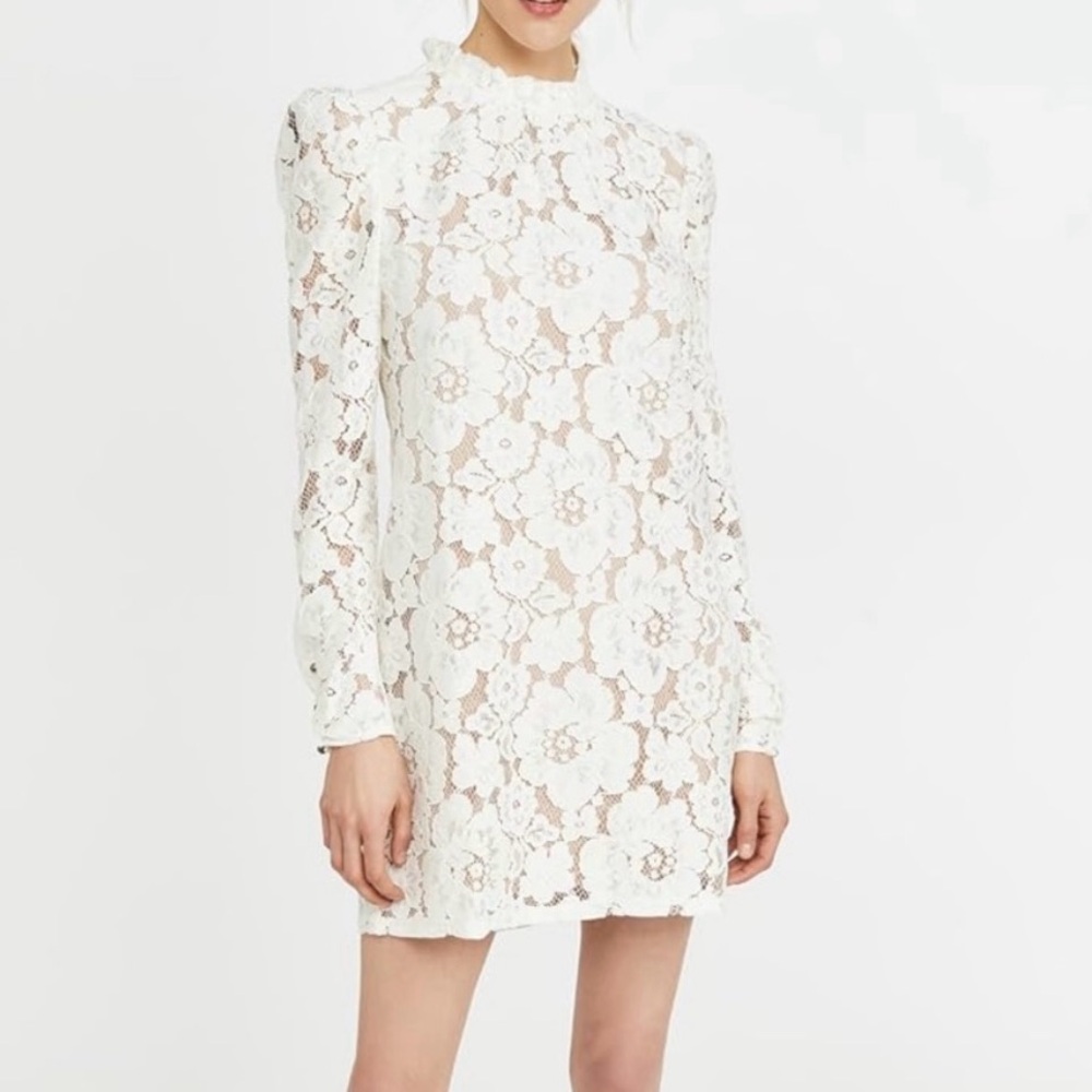 WAYF Emma Puff Sleeve Dress